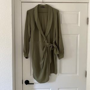 ASOS Olive Green Mini Dress